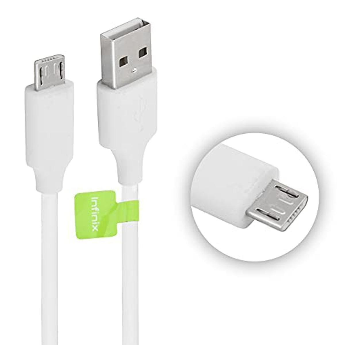 Infinix Original Data Cable Micro USB High-Speed USB Cable - Fast Charging Cable For Android Mobile Phones