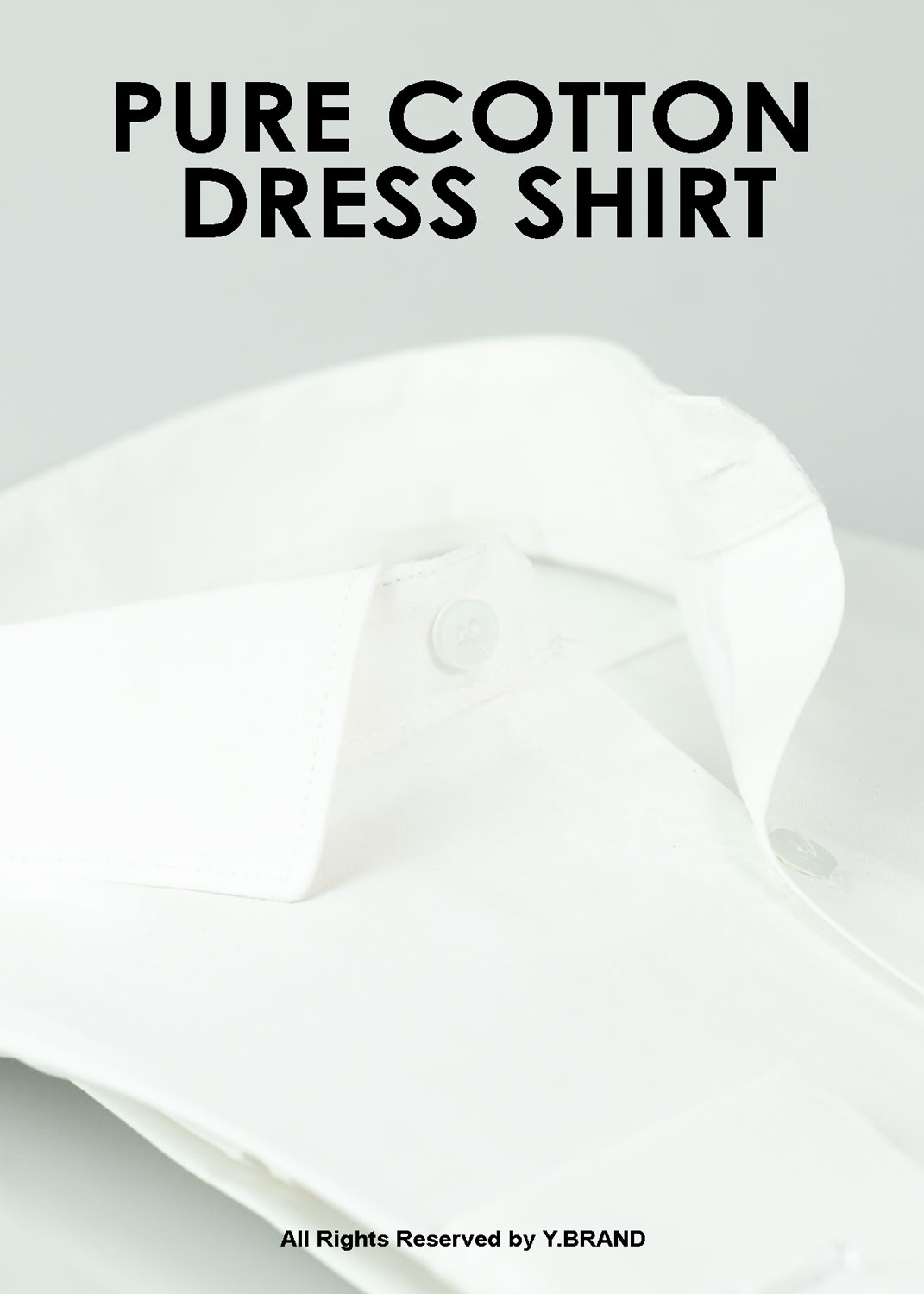 Cut Range Off White Slim Fit Formal Dress Shirt For Men AFS-1001
