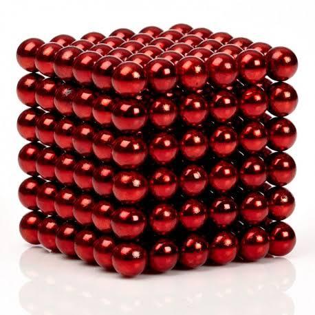 5mm 216pcs Magnetic Balls (red)