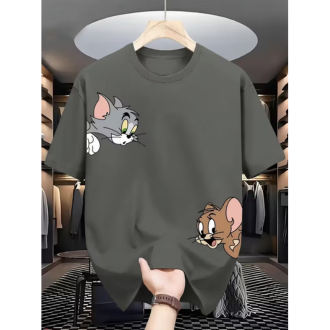 Women Printed T Shirt Stylish Graphic Cotton Tee Casual Summer Top For Girls And Women