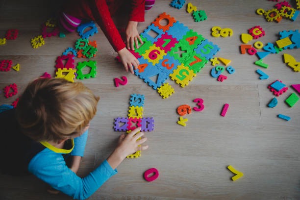 Kids Learning Puzzle Set (36 Pcs) - Alphabet & Numbers Foam Puzzle Mat, Educational Toy for Children (2+ Years), Develops Problem-Solving & Fine Motor Skills