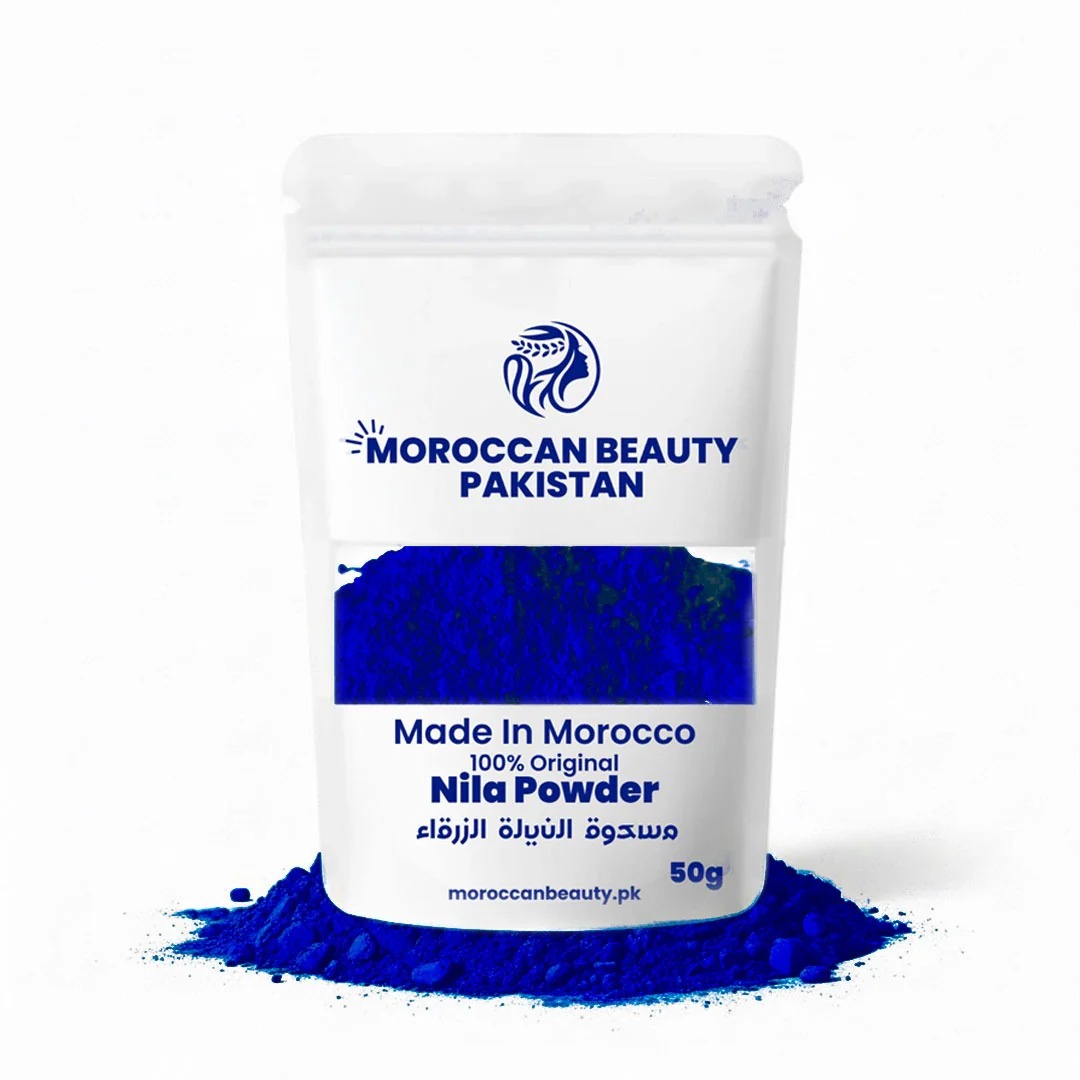 Original Blue Nila Powder from Morocco – Natural Skin Care Treatment 50g