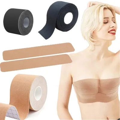 5M Women's Lingerie Tape Ladies Invisible Tape Breast Lift Tape Comfortable  Stick on Bra Push up Sticky Bra