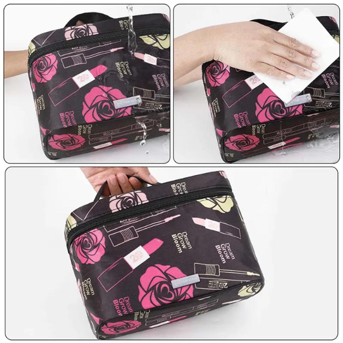 Women Portable Cosmetic Bag Cute Makeup Travel Case Multifunctional Make up Bag,Toiletry Bag Travel Bags for Women Girls