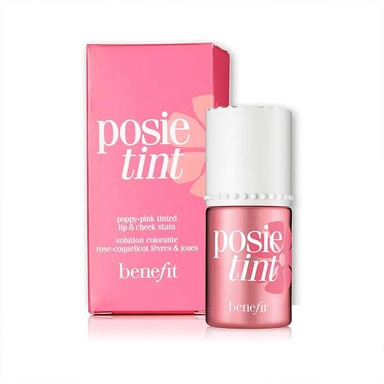 Posie Tint Lip & Cheek Stain – Long Lasting Natural Pink Tint | Liquid Blush & Lip Tint for Soft Glow (4.0ml)