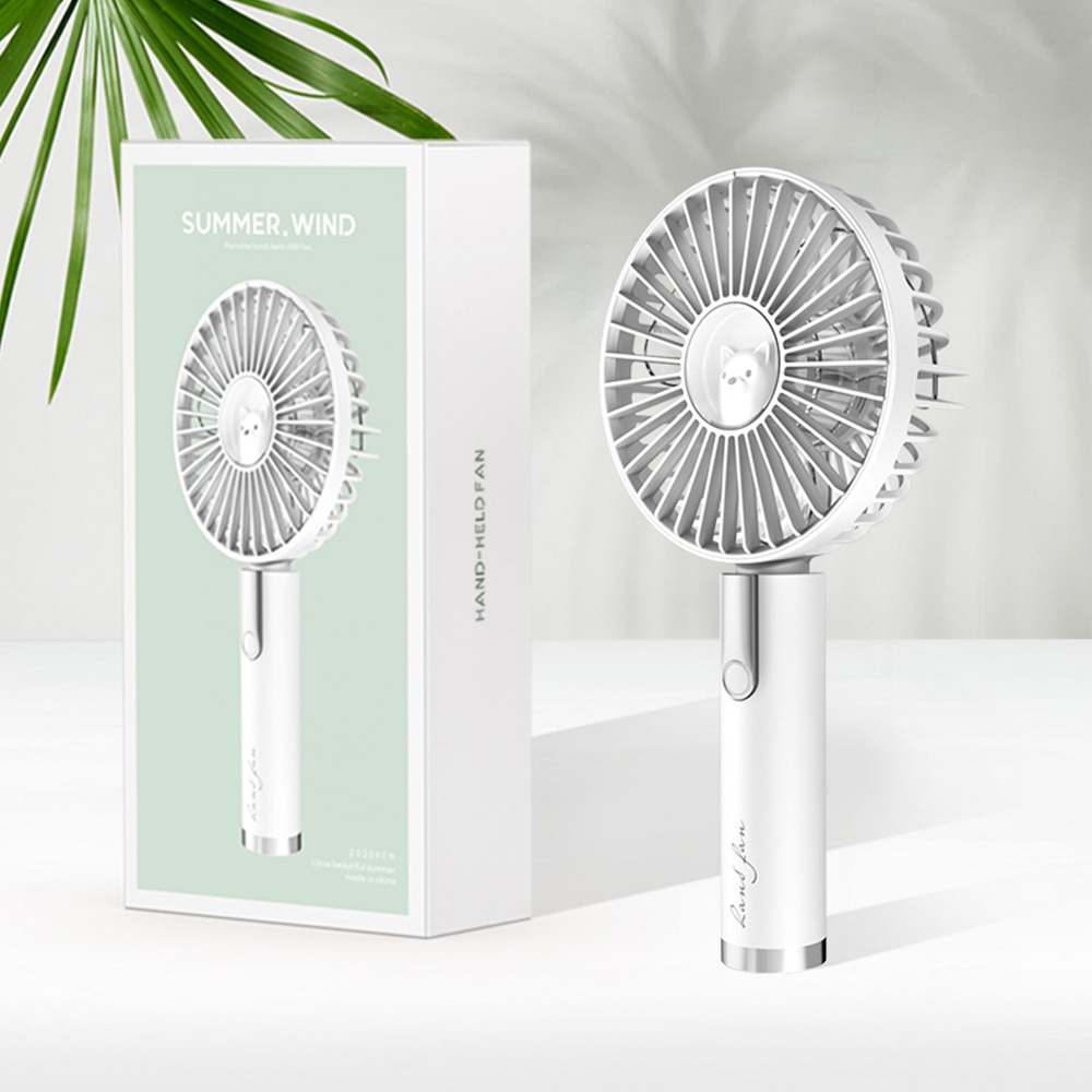 公式ショップ Mini USB Desk Fan, 3 Speed Personal Small Desktop Table Quiet