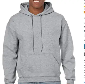 mens grey designer hoodie