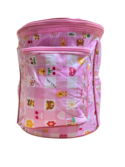 MiniMe Diaper Bag for Newborn Baby Small Size Beautiful Round Shape Baby Bag For Diaper & Accessories - Circle