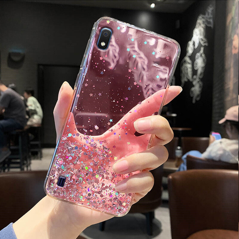 Glitter Phone Cases For Galaxy A10 Samsung Galaxy A10E Phone Case