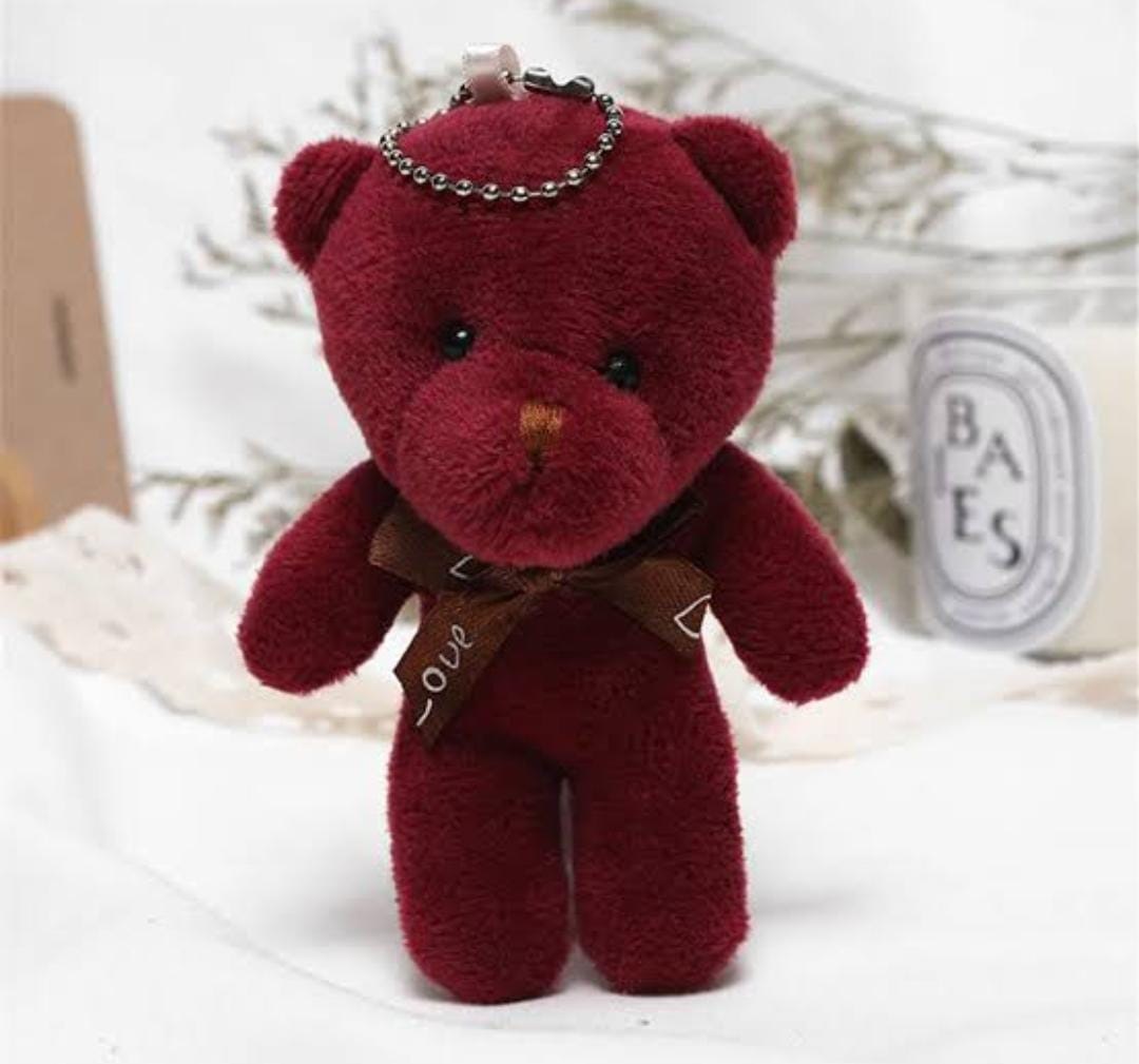 Stuffed Animal Bear Pendant Plush Teddy Bear Key-chains