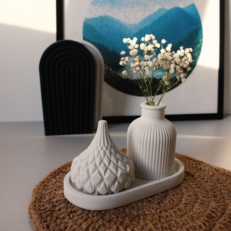 Creative Design Vase Ornaments Artistic Style, Decorations Suitable for Fireplace, Bedroom, Kitchen, and Living Room Decoration, office and theme based area