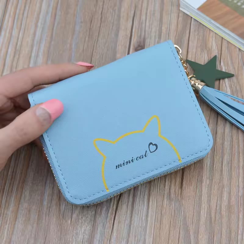 Mini Cartoon Zipper Wallet – Cute, Compact & Trendy