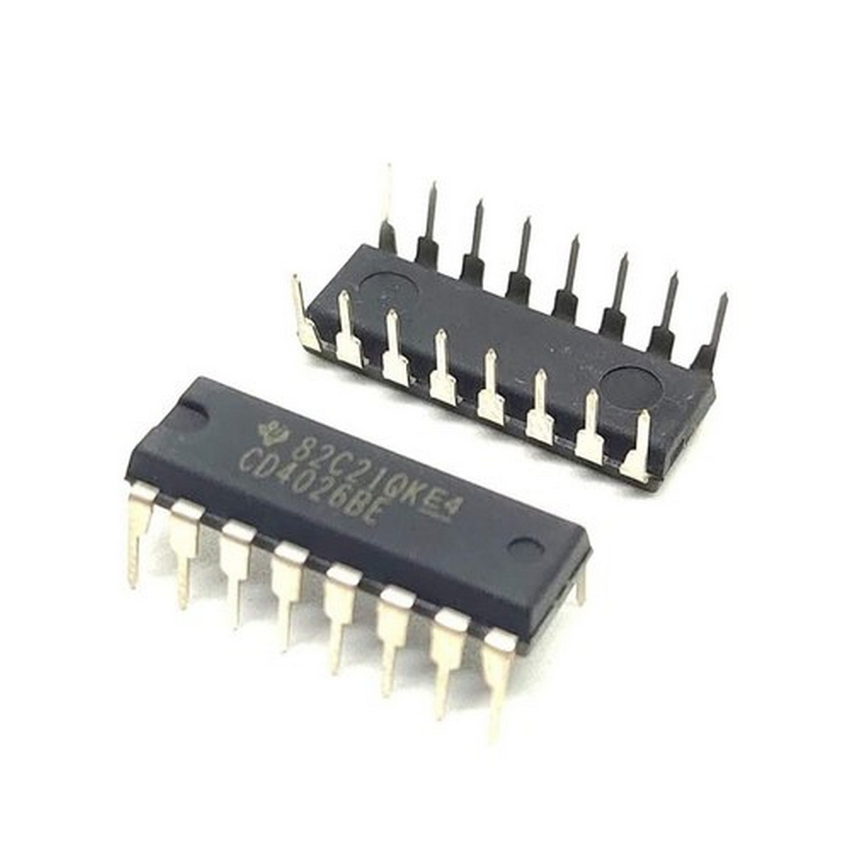 CD4026 Johnson Decade Counter/Divider With Decoded 7-Segment Display IC