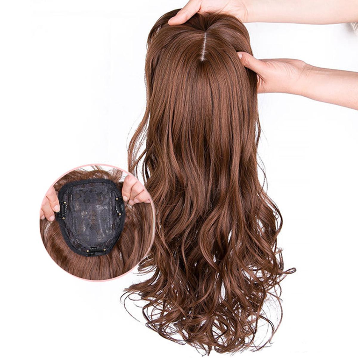 Hair topper extension for Women and girls Mate Natural Look