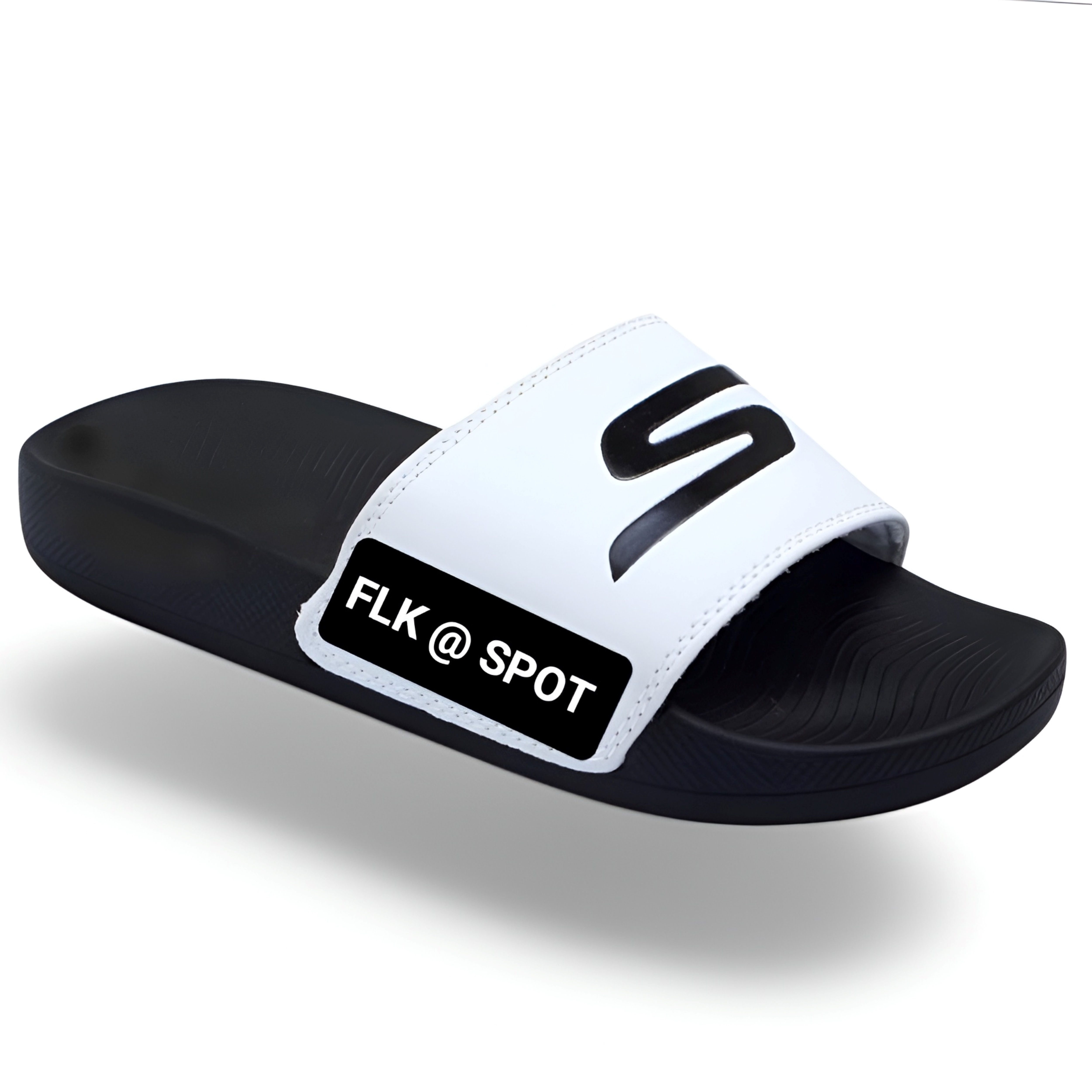 white Trendy Stylish Slip-On Slippers, Flip Flops for men, Slides For Men Black Boys Slippers, Casual Comfort Trendy Stylish Slip-On Slipper, Fancy Chappal For Boys