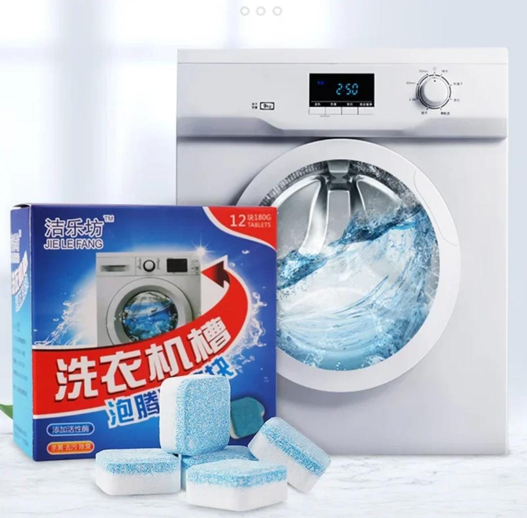 New 12 pcs Washing Machine Cleaning Tablets price in Pakistan