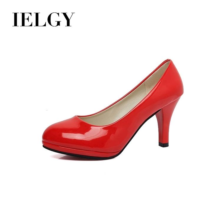 Ielgy Sepatu High Heels Stiletto Round Toe Warna Hitam Untuk Wanita Buy Online At Best Prices In Pakistan Daraz Pk