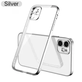 Luxury Square Frame Plating Case For Iphone 11 Pro Max Soft Slim Clear Camere Protection Phone Cover For Iphone 11 12 Buy Online At Best Prices In Pakistan Daraz Pk