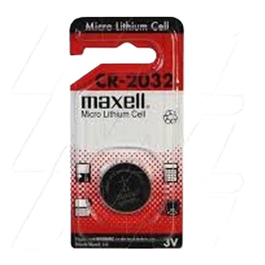 Maxelll CR2032 Lithium Battery 3V (Coin Cell) for Computer Motherboard and Camera and watches Retail Card Packing Made in Japan 100% Original Product