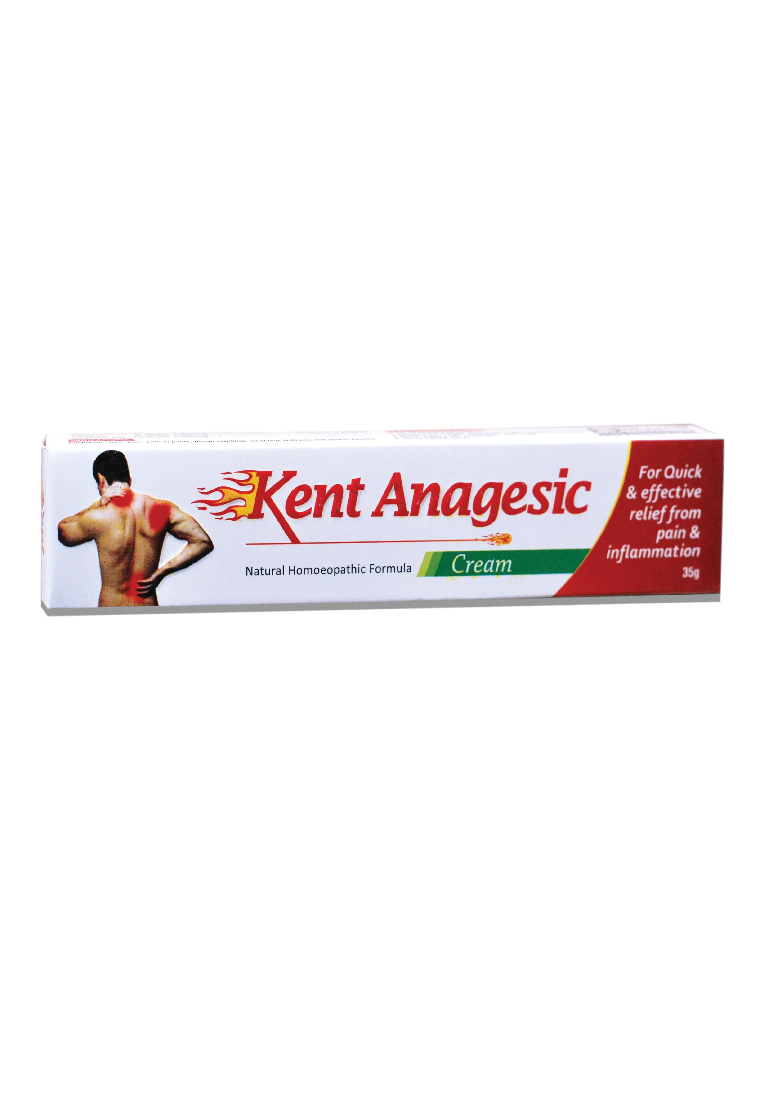 Kent Anagesic Plus Massage Cream 35gms | Muscle & Joint Comfort Body Massage & Relief Care Fast Soothing Formula