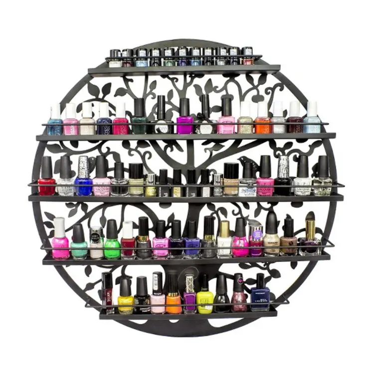 Cq acrylic 54 Bottles of 6 Layers Nail Polish Rack-Clear Nail Polish  Display,Essential oils and Paint Bottle Stand Holder,Suitable for  countertops,Pack of 1 : Amazon.in: Beauty