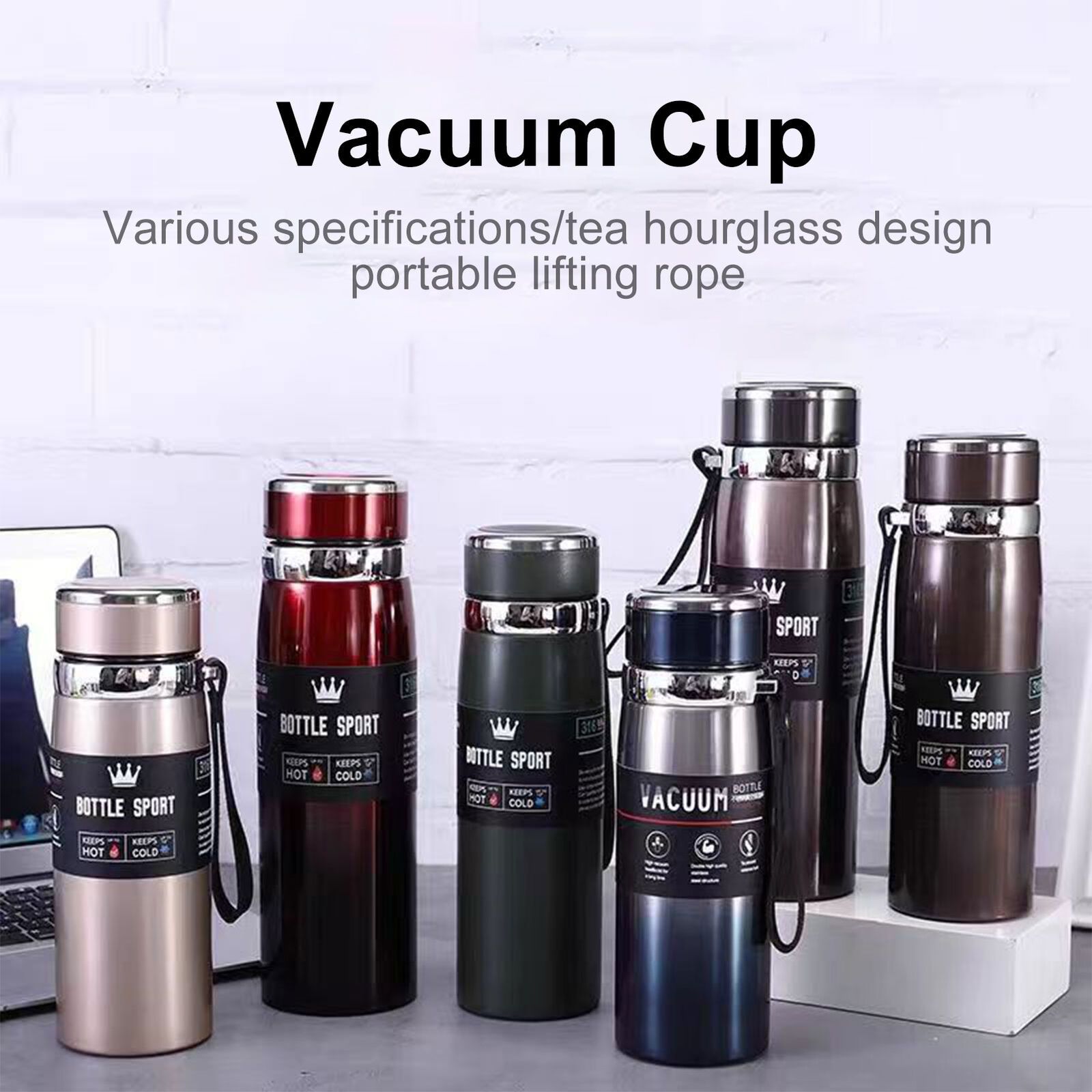 mported Original 1000ml Stainless Steel Cold & Hot Water Bottle for Boys Girls & Kids , Sports & Gym | Thermos Flask | (1 Liters)
