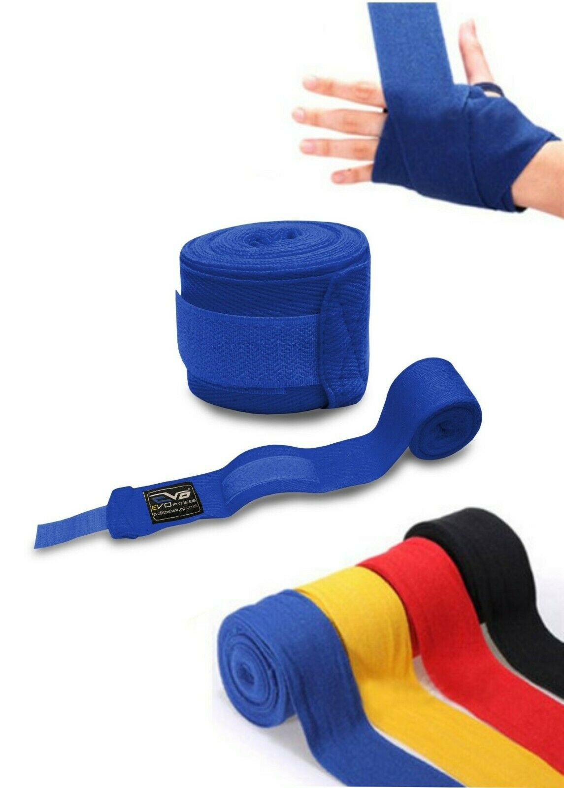 Hand Wraps Martial Arts Sports & Outdoors Great Protection for MMA Muay ...