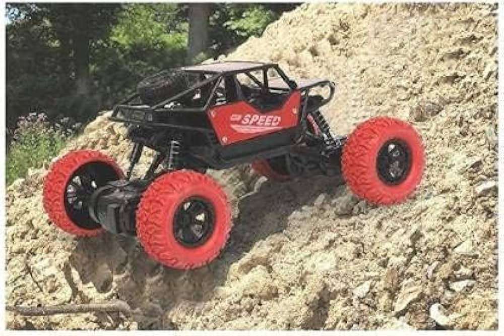 Rock Crawler Electric RC Vehicles Alloyed R-C Car Remote Control Toy Cars Controlled Drive Off-Road Toys Off-Road Truck 4 Wheels Drive
