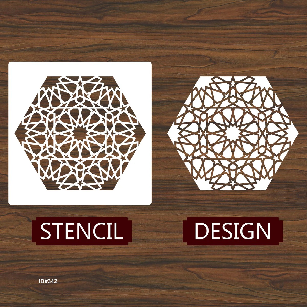 Mandala Geometric Design Stencil Reusable Stencil For Canvas And Wall ...