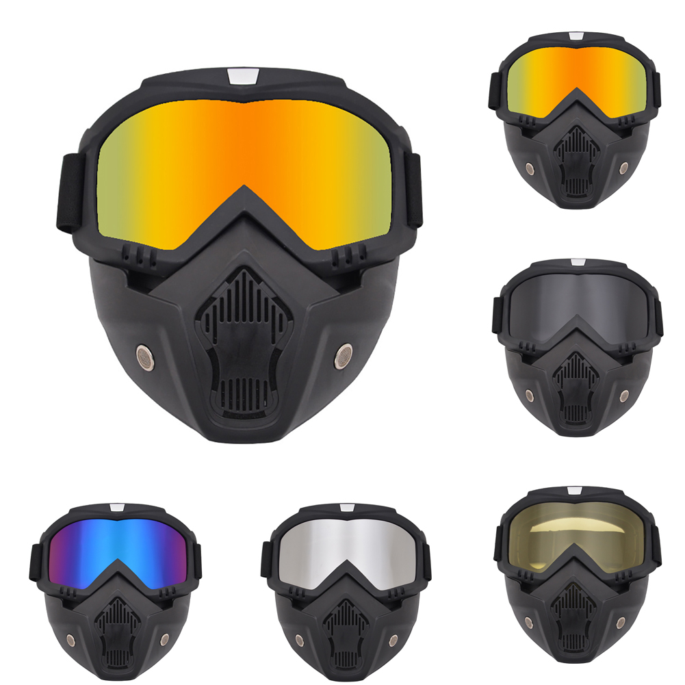 Strom Trooper Clarity Guard MotoVisor Detachable Riding Goggles Moto