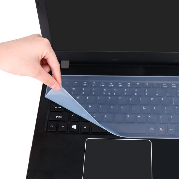 Laptop Keyboard Cover for 15.6" Laptops Ultra Thin Silicone