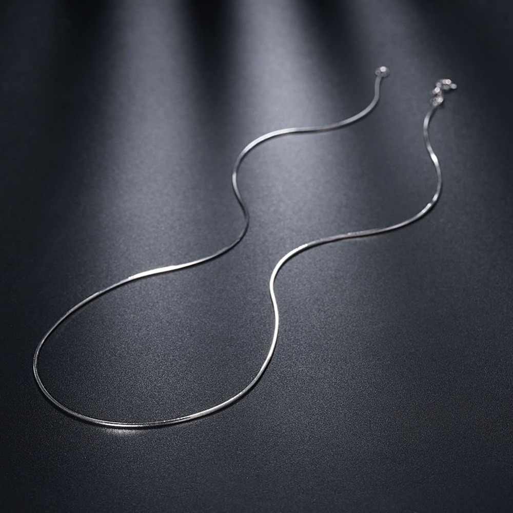 Pip Store Fashion Mens Womens Sell Silver Jewelry Snake Chain Necklace