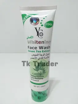 yc green tea face wash