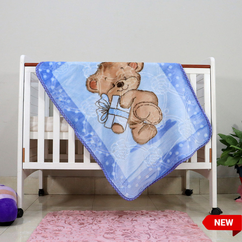 Kitten Cot Cloudy Baby Blanket Bluebell Daraz.pk