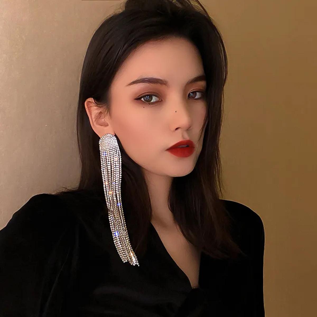 Long Tassel Earrings Women's Earrings Boho Earrings Women's Jewelry Accessories