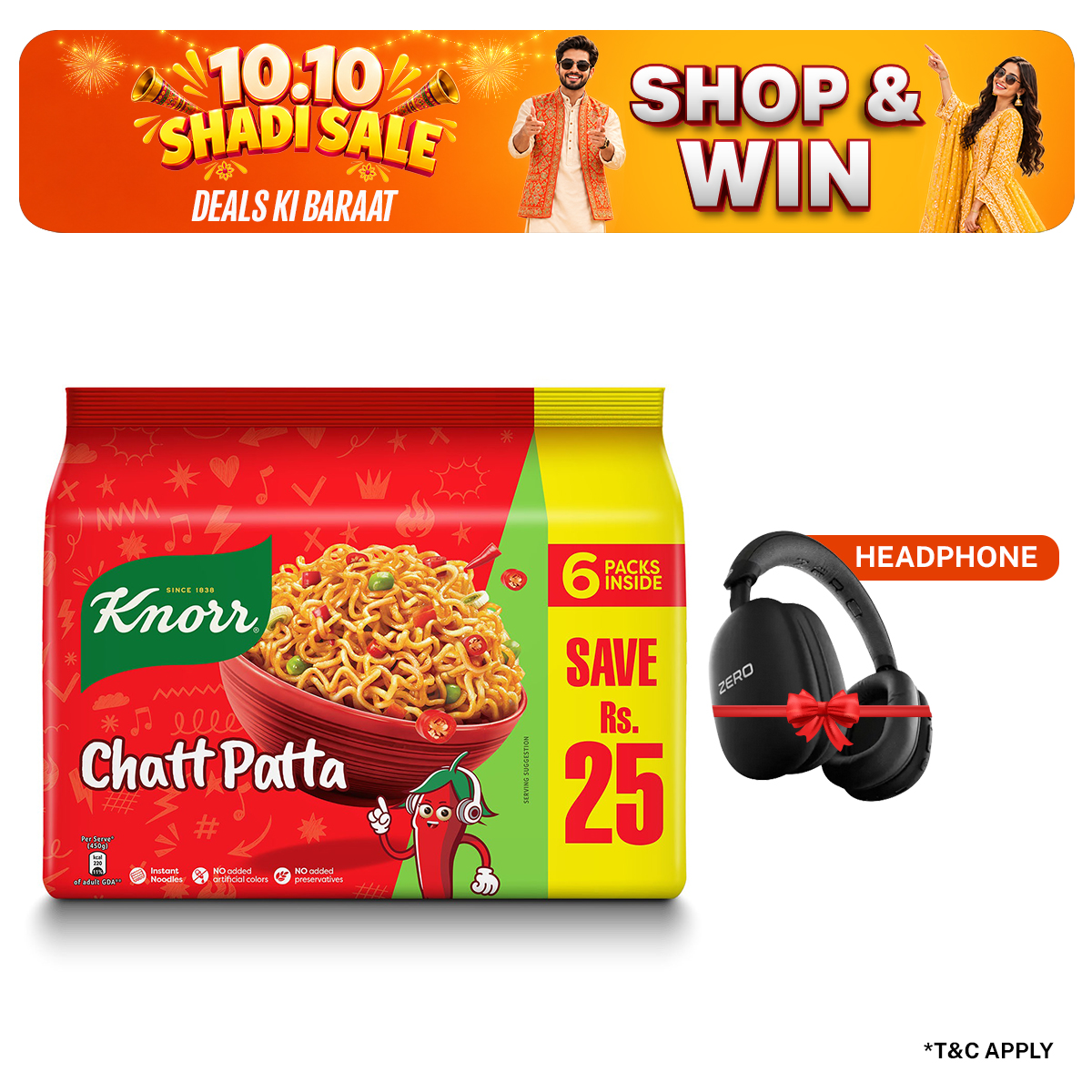 Knorr Chatpatta Noodles 270G