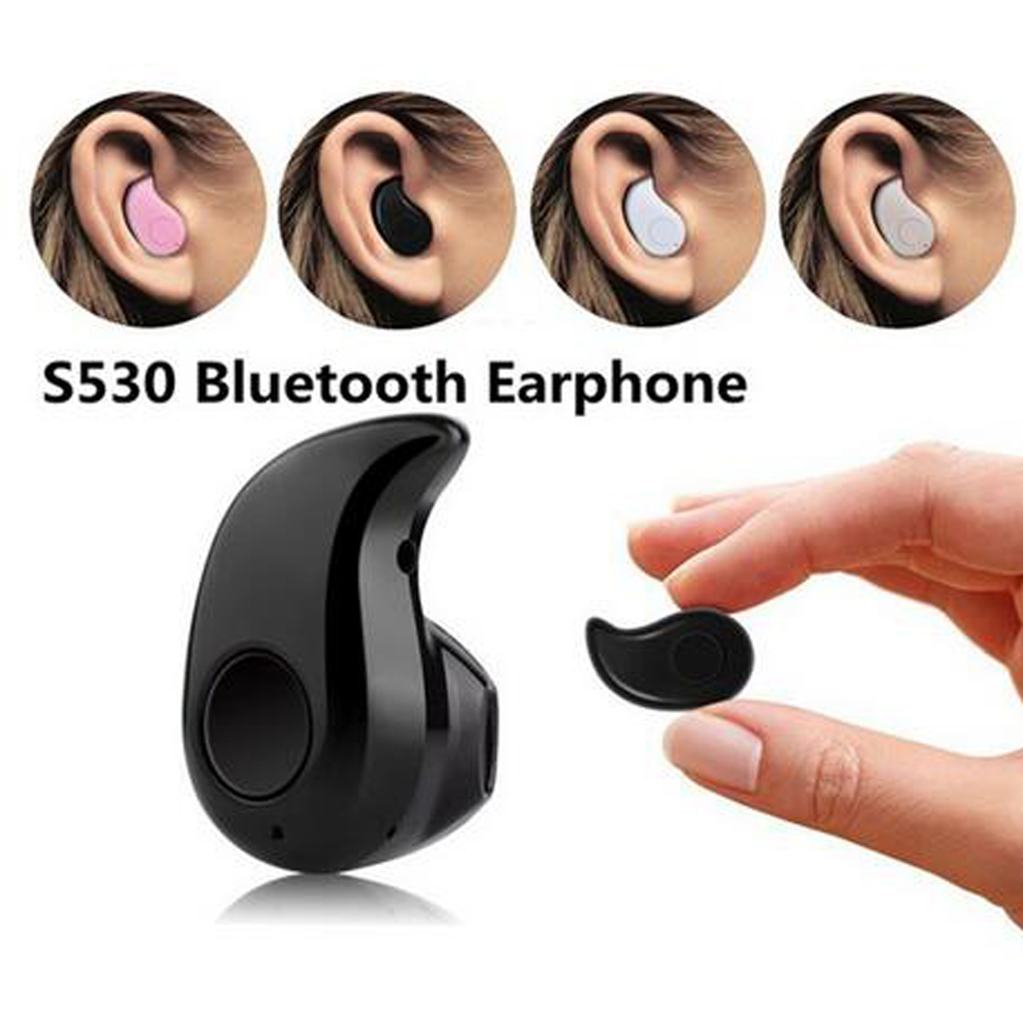 Original Mini Wireless bluetooth handfree Earbuds Wireless Headphones Mini Stereo In-Ear Cancelling Microphone For All Devices