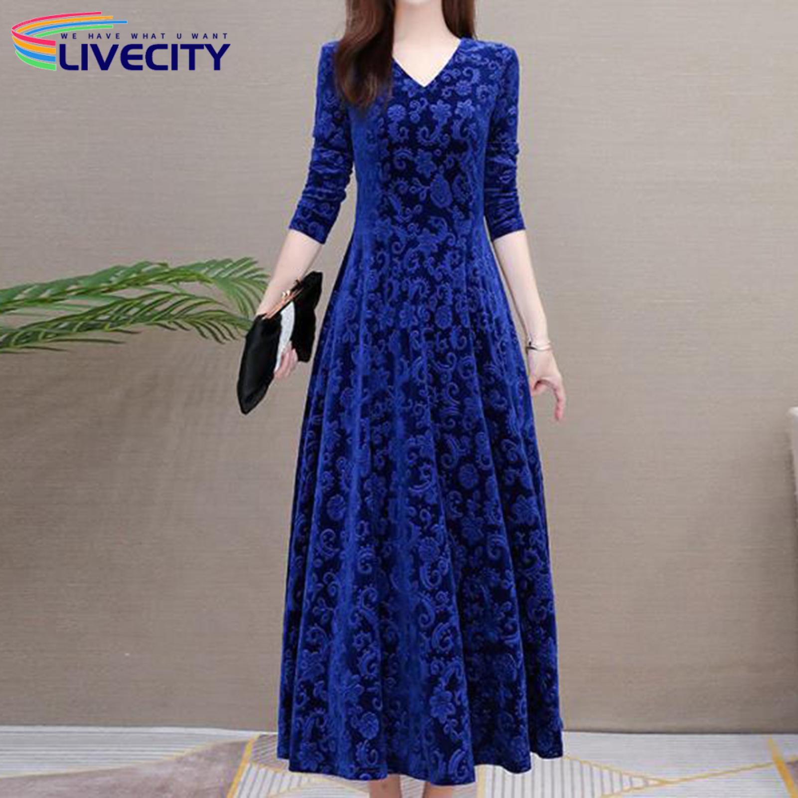 Long sleeve autumn dresses best sale