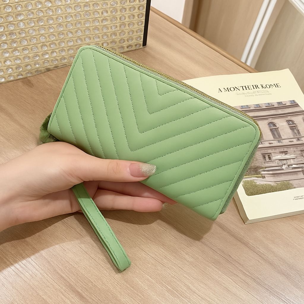 Imported Clutch for Girls - Hand Purse, Mobile Wallet with Wristlet, Stylish