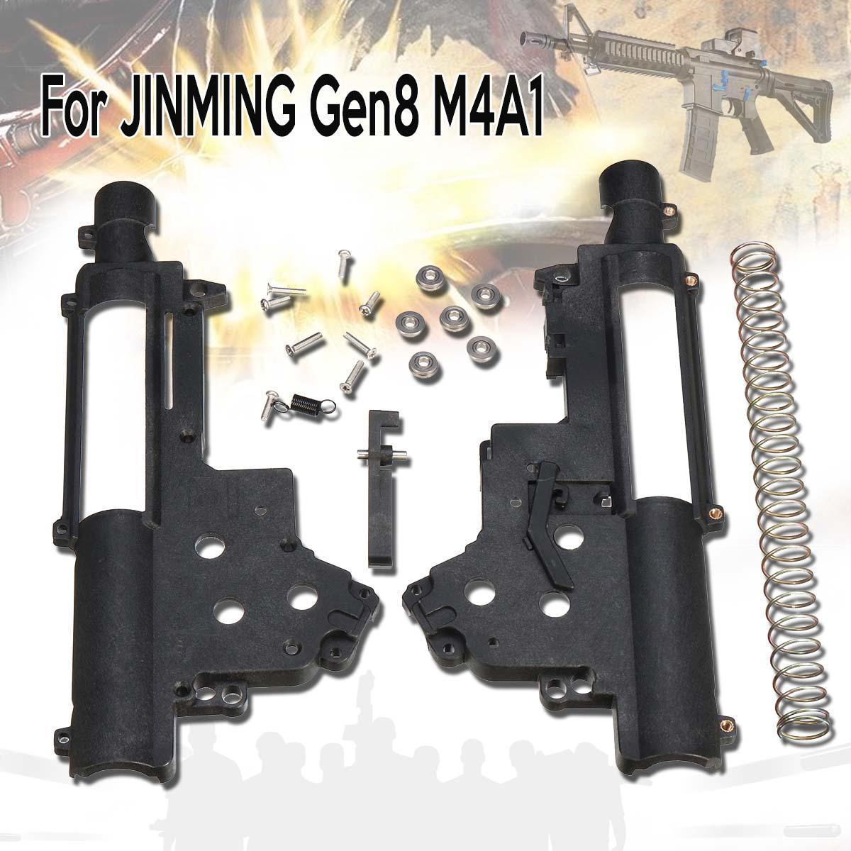 Nylon Gearbox Shell Kit para JinMinga1 Gen8 Gel Ball Blaster Toy modif