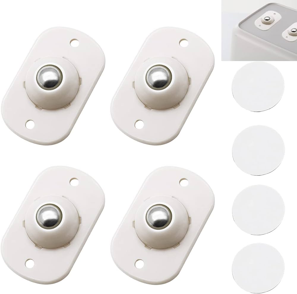4 Pack Swivel Caster Caster Wheels 2 Inch Zinc Alloy Swivel