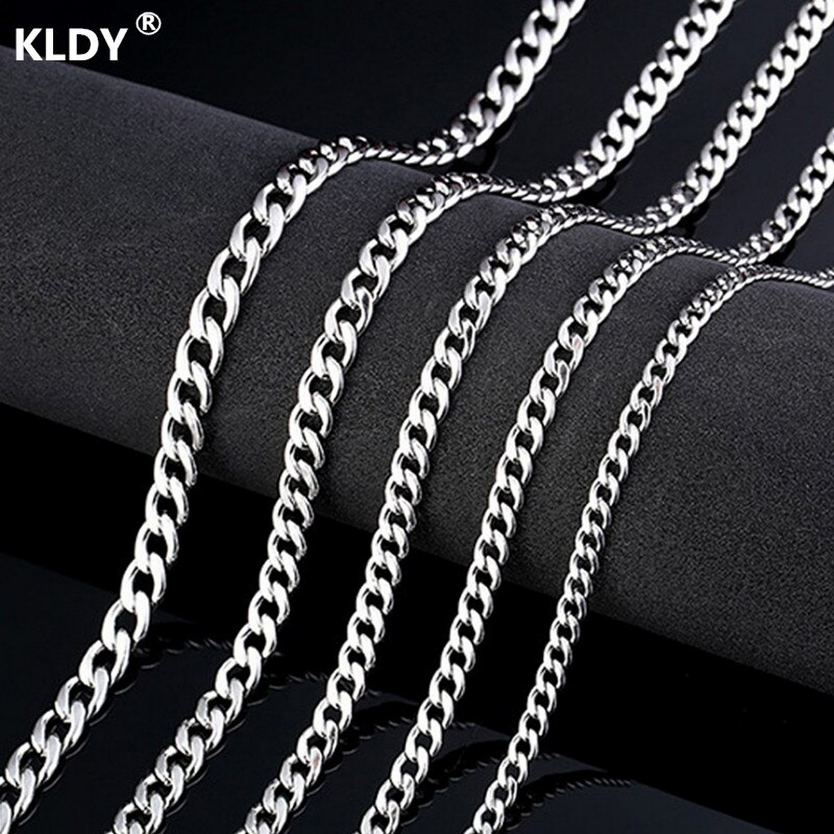 Mens stainless steel on sale chain