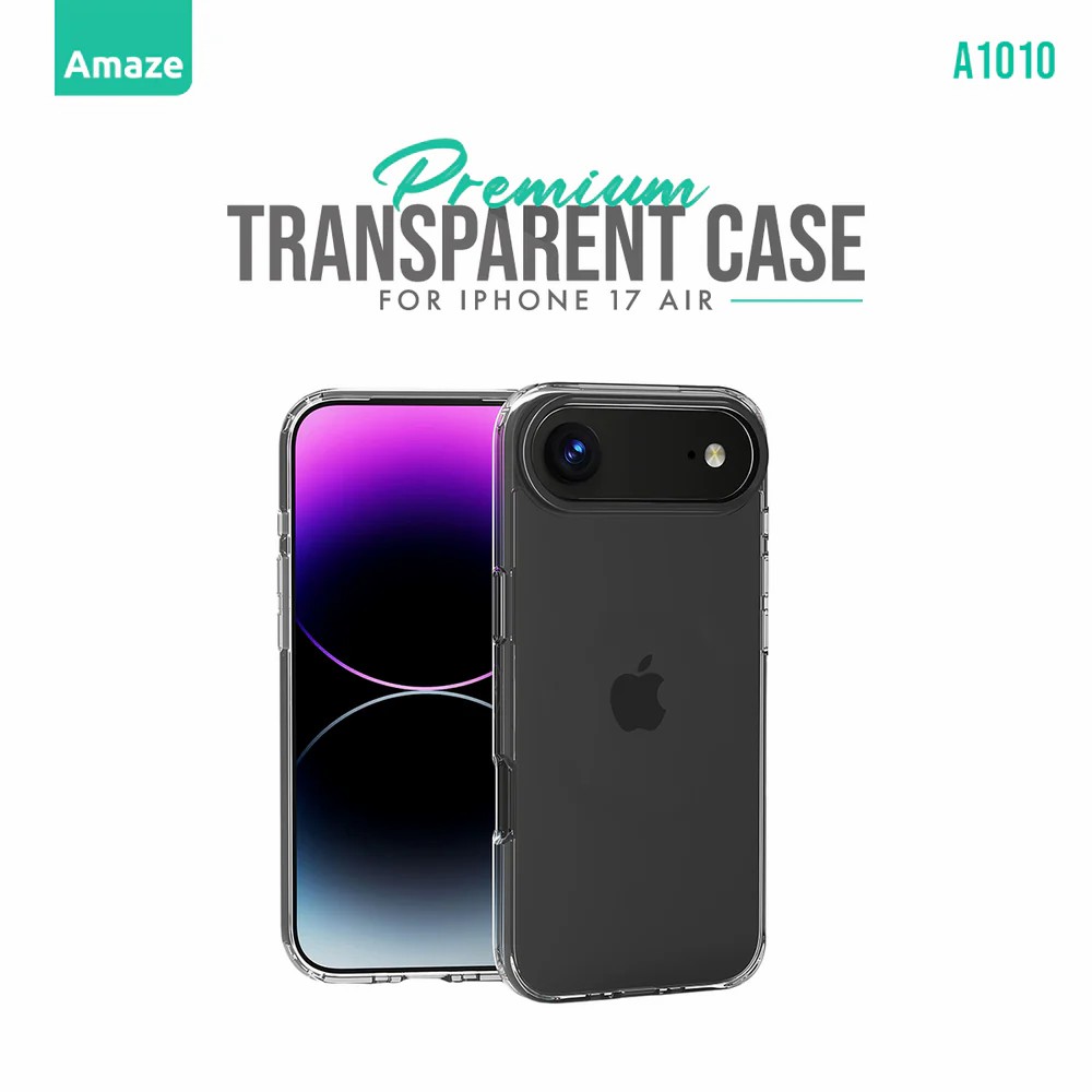 Amaze iPhone 17 Air Premium Transparent Case Silicon Back Cover A1010 6 bc55831f3466e1f2e6f9991932faaa8b