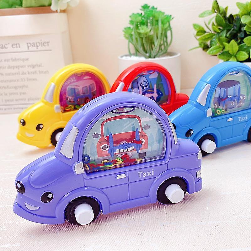 Car Shape Bus Shape Water Ring Game Water Ferrule Game Puzzle Kids toy