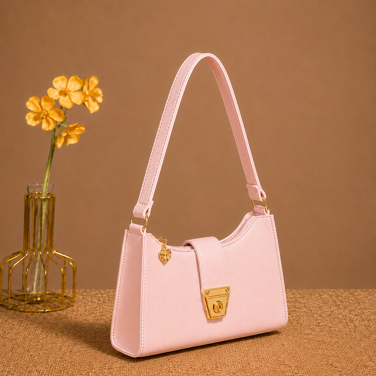 Fashion Club Handbag for Girls | Stylish PU Leather Shoulder Bag for Women | Fashion Tote Bag | Crossbody Purse | Casual Ladies Handbag for College, Office & Shopping  Option 2: