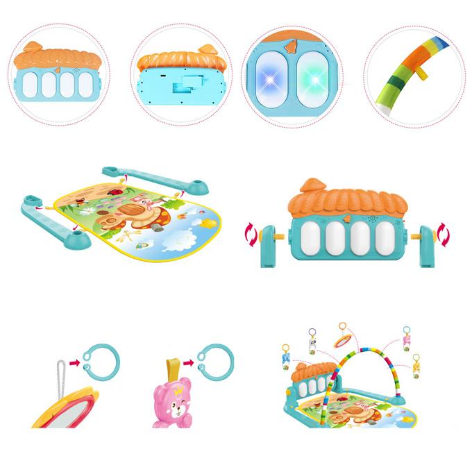 Piano Fitness Baby Gym Play Mat