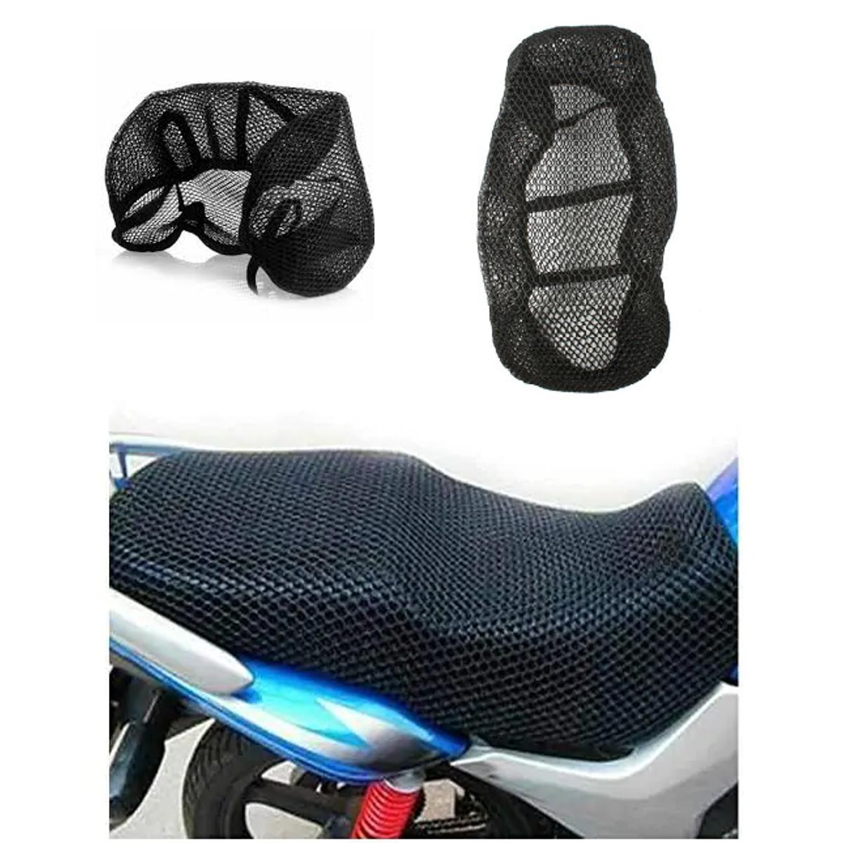 Net seat deals cover for motorcycle