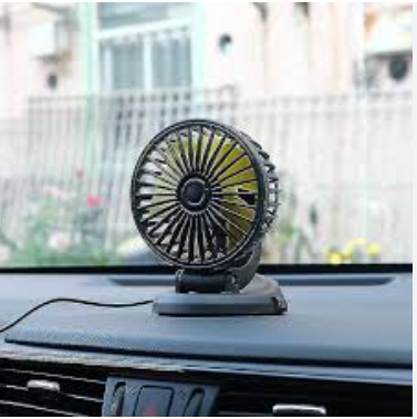 Car Fan F409 (USB 5V) and 12 Volt