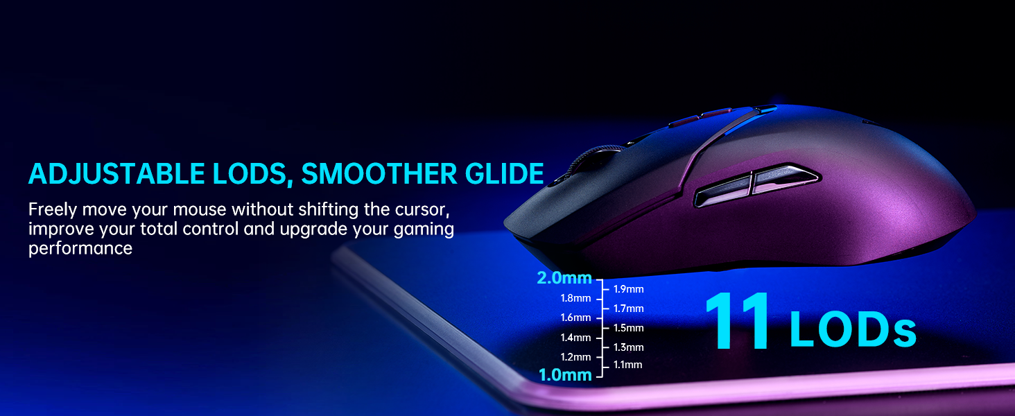 RAPOO VT9PRO 4K Wireless Gaming Mouse Black Purple 8KHz Wired Polling Rate 26000 DPI 1ms Response Time, Lightweight, 10 Programmable Buttons 18 bca5b4c7eeeeb08383c98a2c6892d8c8