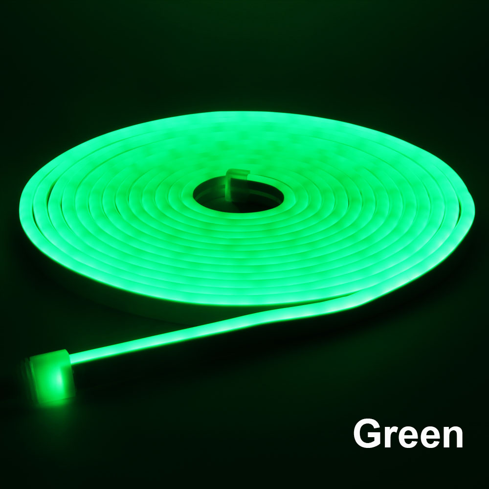 DC12V - LED Strip - RGB - Neon - LED Light - Waterproof - Flexible - Bendable - 5M - 16ft - Decorative For Room - Home Decoration - Gaming PC - Bedroom - Kitchen By GULF LED HOUSE